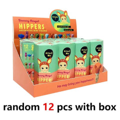 Angel Hippers Animal Blind Box Series Trendy Car Mobile Phone Ornaments Dumplings ChildrenS  Surprise Blind Box Toy Accessories