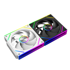 UPSIREN WF-3 120 مم مروحة توصيل سلكية بدون أسلاك لمزامنة إضاءة اللوحة الأم 4PIN PWM تصميم نسيج CD للمحور المركزي 12 سم