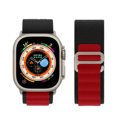 Alpine Strap for Apple Watch Bands 44mm 40mm 49mm 45mm 41mm 38mm 42mm Nylon Bracelet Iwatch Ultra 2 Series 9 3 4 5 6 7 8 SE Belt