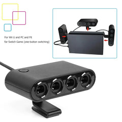4 Ports Game Converter for GameCube GC Controller USB Adapter for Nintend Switch NGC/Wii u/PC Star Fighting Support Dropshipping