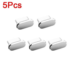 Metal Type C Dust Plugs Cellphone Anti-dust Protectors for Apple IPhone 15 Pro Max/15 Plus/15 Pro Samsung Dustplug
