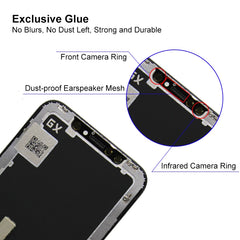 GX OLED For iPhone X LCD XS Max Display 3D Touch Screen Digitizer Assembly For iPhone XR 11 Pro 12 Pro Max Display 12 Mini 13