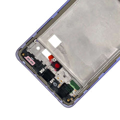 NEW For Samsung A33 A52 A52S A72 A52 5G A54 A73 Front Housing LCD Frame Bezel Plate Replacement Repair Part With Side Button