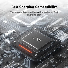 67W Fast Charger Cable for Xiaomi 11 12 Lite 13T Redmi Note 10 11T 12T 13 POCO X3 X4 F4 Quick Charging Type C USB Cable