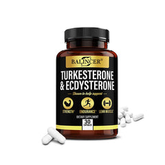 Balincer TURKESTERONE  & ECDYSTERONE  Extracts-energy Booster,Promote Muscle Growth, Strengthening, Energy and Endurance