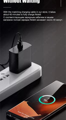 كابل USB PD 45W لهاتف Samsung Galaxy S24 S23 S22 S21 Ultra Plus A53 A54 5G كابل شحن سريع USB C تاريخ الشحن ملحقات الأسلاك