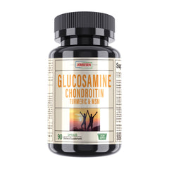 Glucosamine Chondroitin MSM - Promotes Skin, Nail and Joint Health, Antioxidant , Bone Density Health- Shellfish Free Supplement