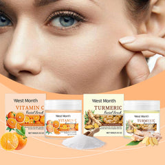 Facial Scrub - Gently Clean Face, Exfoliate, Moisturize, Soften Skin, Brighten Complexion, Improve Skin Texture, 100g