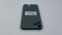 هاتف iPhone 11 pro Max الأصلي بشاشة 6.5 بوصة وذاكرة داخلية 64 جيجابايت وذاكرة وصول عشوائي 256 جيجابايت ومعالج A13 Bionic ونظام تشغيل IOS وشبكة 4G LTE مستعمل ومزود بخاصية التعرف على الوجه وهاتف ذكي من Apple