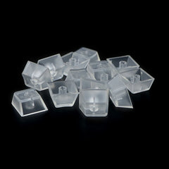 10Pcs Transparent ABS Keycaps Mechanical Keyboard Matte Backlit for Key caps For Cherry Gateron Kailh