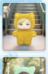 New Genuine Kawaii Jujutsu Kaisen 2 Cat Ear Plushie Series Blind Box Mystery Box Anime Toy Room Decoration Collect Festvial Gift