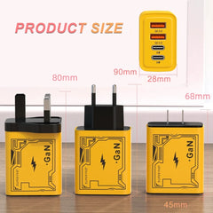 Xiaomi Original 120W Charger Ultra Fast Charging Type-C GaN Phone Charger USB-C QC 3.0 Phone Charger Adapter For iPhone Samsung