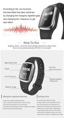 Xiaomi Ultrasonic High-Tech Mosquitoes Repeller Bracelet Wristband Indoor Outdoor 3 Gear Bracelet Anti Mosquitoes Bite Wristband
