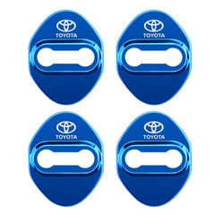 4PCS Car Door Lock Cover Case For Toyota chr Corolla Camry rav4 Yaris hilux prius avensis auris Prado verso fortuner Accessories
