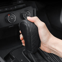 High Quality Car Shift Handle Cover PU Leather Non-slip Wear-resistant Universal Car Automatic Gear Sheath Car Decoration