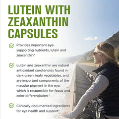 Lutein and Zeaxanthin Supplement-Relieve Eye Fatigue, Dryness, Yellow Spots, Cardiovascular Health Eye Vitamins for Adults