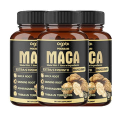 Maca Is Made From 7 Natural Ingredients, High Strength 8050mg Supports Energy and Endurance Immune System Health