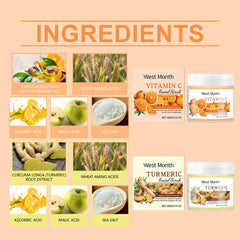 Facial Scrub - Gently Clean Face, Exfoliate, Moisturize, Soften Skin, Brighten Complexion, Improve Skin Texture, 100g
