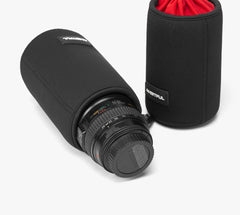 حقيبة عدسات كاميرا جديدة من AMBITFUL، حقيبة برباط، مقاس SML XL، لكاميرا Canon Sony Nikon DSLR، حافظة أسطوانية للعدسات مزودة بخطاف