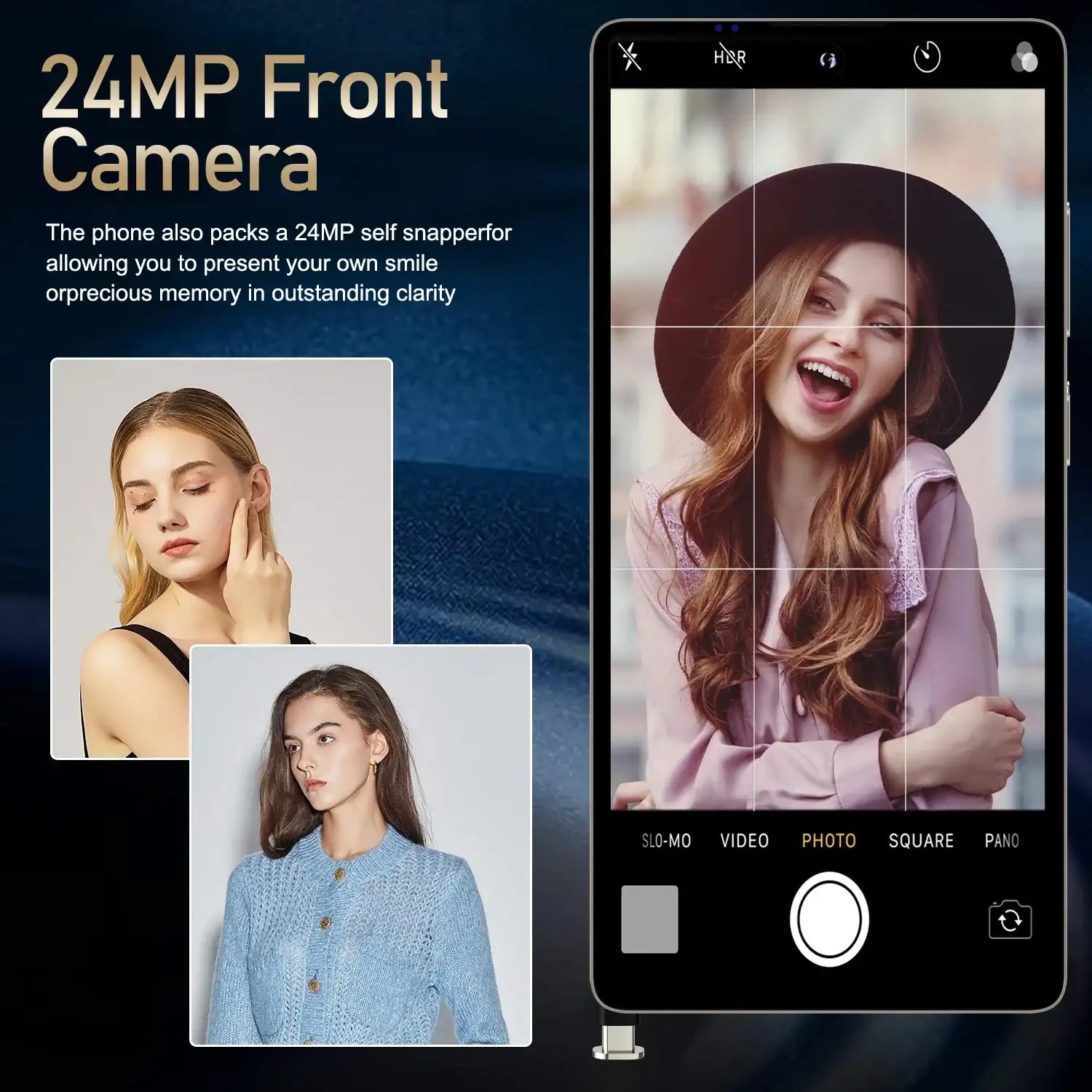 FUFFI S25 Pro Smartphone 5G Cellphones Android 12,6.8 inch Screen,12+512GB,24+48MP Mobile phone 5800mAh Google Play Store,Phone