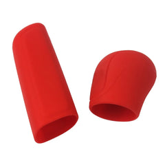 Gear Head Shift knob Cover Car Hand Brake Covers Handbrake Grips Gear Shift Collars Durable Silicone Interior Accessories