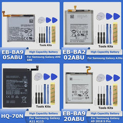 Battery For Samsung Galaxy A30 A30S A10E A20 A20E A21S A40 A42 A50 A51 A60 A70 A72 A80 A90 A9S A71 A7 A8 A9 A10 A11 A12 + Tool
