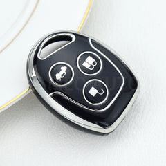 For Ford Mondeo Focus Fusion Fiesta Galaxy Transit 2008 2006 2007 Tpu 3 Bottons Car Key Case Cover Shell Accessories