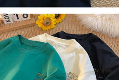 ex Pure Cotton ort Sve T-irt fiti Letter Print Casual Faionable UV Protection Coating Tag Removed Clothing