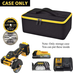Compatible with DEWALT 20V MAX Cut Off Tool 3 in 1 Brushless (DCS438B), Storage bag case Carrying Holder Organizer (case only)