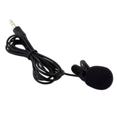 3.5mm Mini Lavalier Microphone Metal Clip Lapel Mic for Mobile Phone PC Laptop Wired Mikrofo/Microfon for Speaking Vocal Audio
