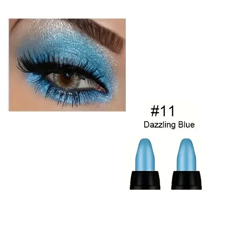 16-Color Pearlescent Eyeliner – Glitter, Waterproof & Long-Lasting, Smudge-Proof - Mumzar
