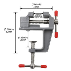 Mini Aluminium Bench Vise DIY Tools Mini Bench Vise Bench Vise Table Vise Small Bench Vise Fixed Tool Small Flat Nose Pliers