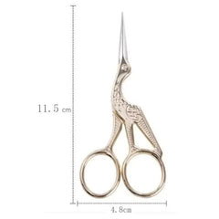1pc European-style Makeup Scissors 9CM Compact Stainless Steel Small Professional Eyebrow Nose Hair Cut Manicure Nail Tools