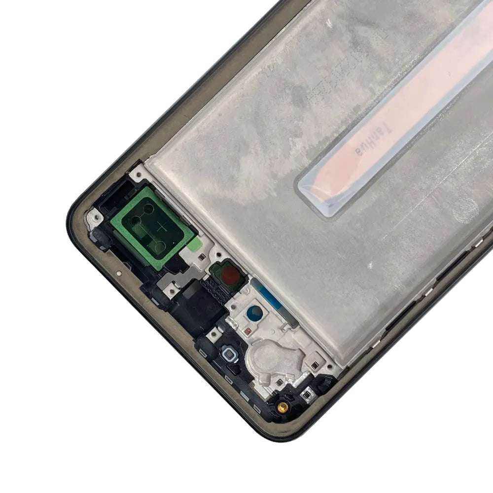 NEW For Samsung A33 A52 A52S A72 A52 5G A54 A73 Front Housing LCD Frame Bezel Plate Replacement Repair Part With Side Button