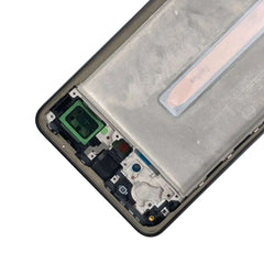 NEW For Samsung A33 A52 A52S A72 A52 5G A54 A73 Front Housing LCD Frame Bezel Plate Replacement Repair Part With Side Button