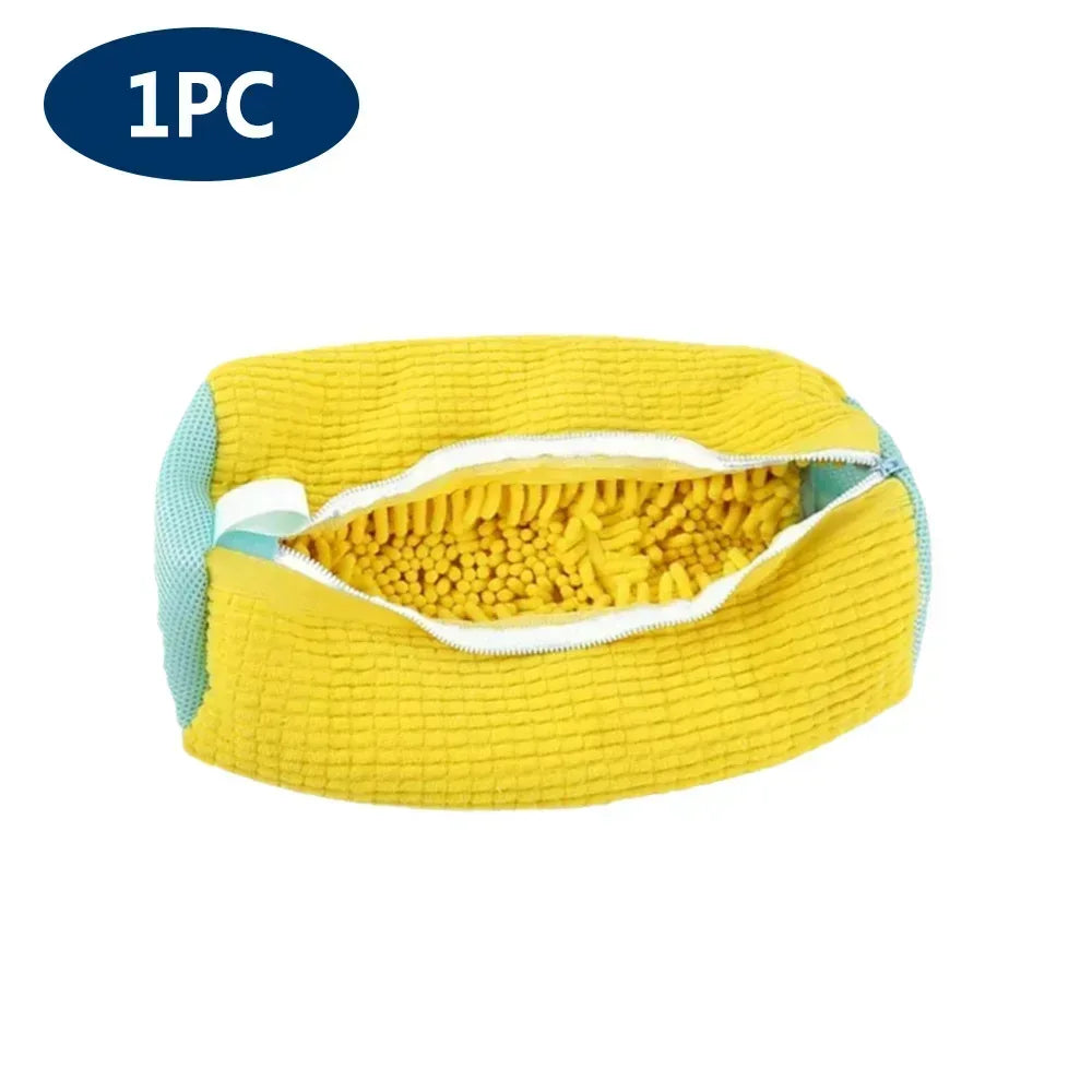 Fine Net Laundry Bag Clothing Care Washing Machines Dirty Laundry Basket Travel Shoes Mesh Bags Woman Bra Clothes Organizer - Mumzar