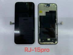 شاشة عرض رقمية تعمل باللمس بديلة من Incell/OLED/OEM لهاتف iPhone 14 Pro تجميع شاشة Face ID True Tone Soft OLED