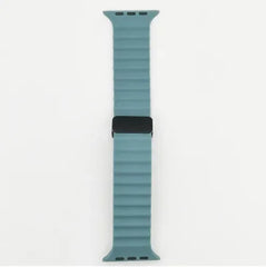 حزام سيليكون لساعة Apple Watch 49 مم 45 44 40 41 38 42 مم سوار مغناطيسي iWatch Ultra series 7 6 3 se 8 9 Ultra 2