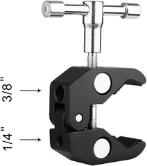 ERIKOLE Super Clamp with 360° Mini Ball Head Quick Release Clamp Bracket Tripod Mount 1/4 Screw Clip for DSLR Camera Gopro