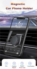 Magnetic Car Phone Holder Mobile Support For The Car Cell phone Support Mobile Door For Auto For iphone Xiaomi Huawei Samsung