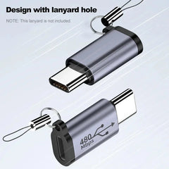 محول موصل Type C أنثى إلى Mini USB/Type C أنثى إلى Micro USB/Micro USB أنثى إلى Type C/Micro USB أنثى إلى Mini USB
