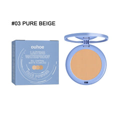 Face Setting Pressed Powder Oil Control Invisible Pores Waterproof Matte Long Lasting Natural Setting Powder Foundations Makeup