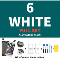 AAA Display for iPhone 5 5S 5SE 6 6S 7 8 Plus LCD Display Full Set Assembly Touch Screen Digitizer Replacement Pantalla+Camera