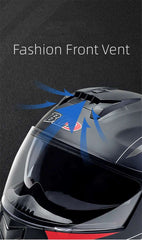 BLD Personalised Motorcycle Full Face Helmet Men Women Fashion Dual Lens Helmets Motocross Racing Modular Flip Up Casco Moto
