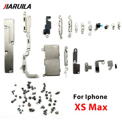 Complete Full Screw Set Metal Internal Bracket Replacement Parts Shield Plate Cover For IPhone X XR XS Max 7 8 Plus 15 Pro Max