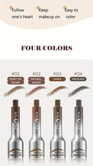 1 PC 3D Eyebrow Gel Dyeing Cream with Brush Long-lasting Air-cushion Dye Brows Tint Long-lasting Natural Makeup Eyebrow Enhancer