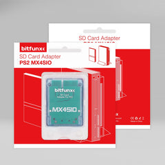 Bitfunx MX4SIO SIO2SD SD/TF Card Adapter Game Reader for PS2 Playstation2 Game Console