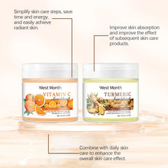 Facial Scrub - Gently Clean Face, Exfoliate, Moisturize, Soften Skin, Brighten Complexion, Improve Skin Texture, 100g