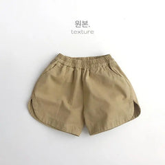 Children's Summer Korean Retro Shorts Boys and Girls Casual Thin Shorts Outdoor Wear Shorts for Girls  Boys Shorts