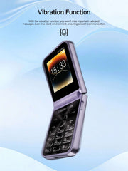SERVO i16 PRO MAX Flip Mobile Phone 4 SIM Standby Speed Dial Magic Voice Flashlight Call Recording 2G GSM Button Fold Cellphones